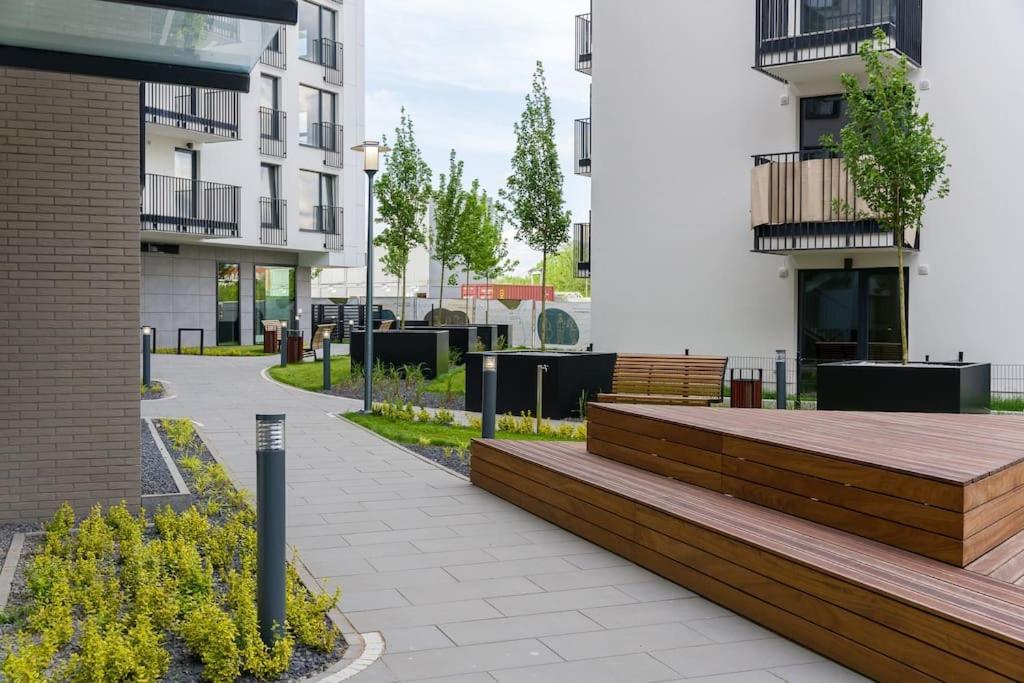 Nowoczesne Studio Przy Warcie Poznań Exterior foto